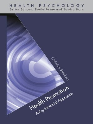 cover image of Health Promotion